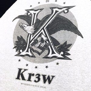 **rare** MEN'S KR3W SHIRT EAGLE JERSEY T-SHIRT XL KREW TOP